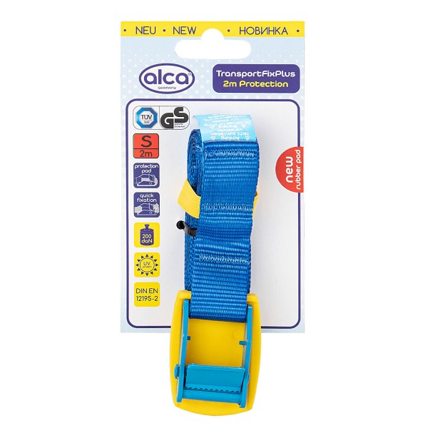Lashing strap with buckle protection 25 mm x 2,0 m